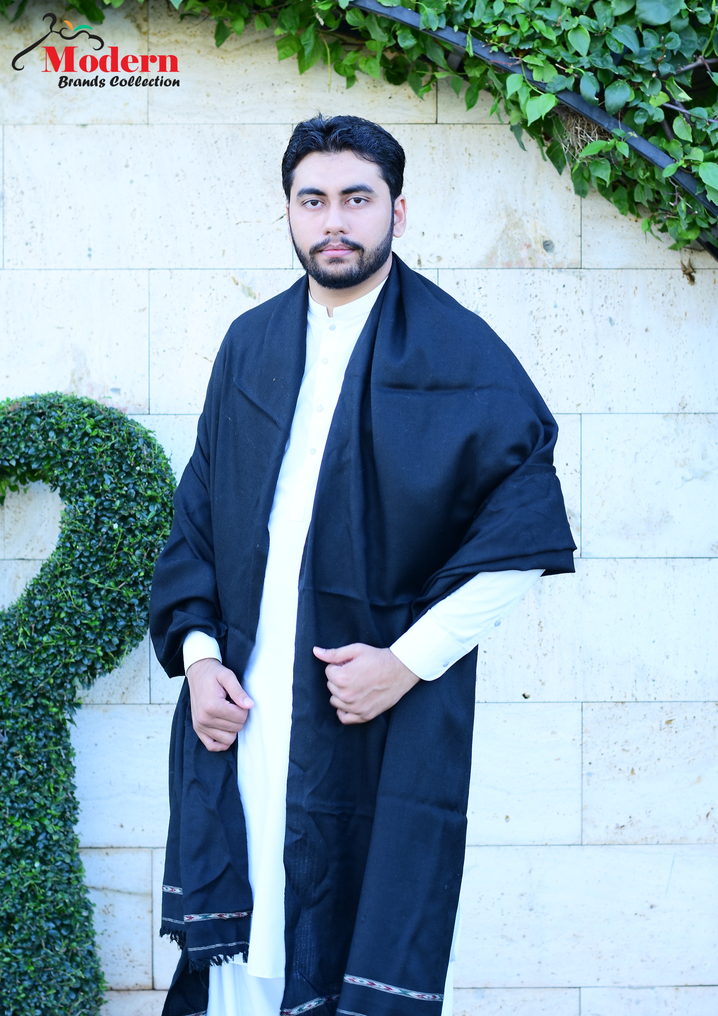 Mens Jalalpuri Wool Shawl (Light Weight)